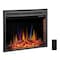 Edendirect 36 in. Ventless Electric Fireplace Insert, Remote Control, Adjustable LED Flame Brightness ED936A - alternate 1